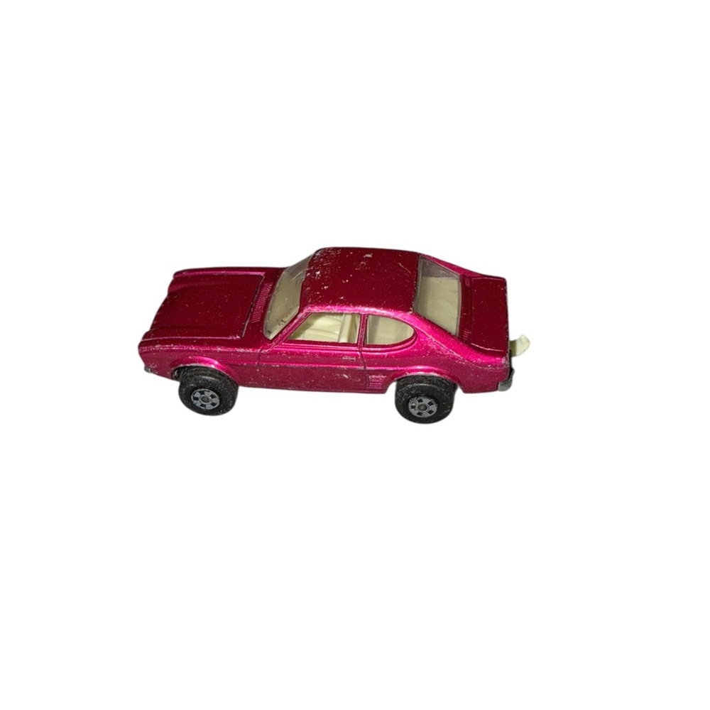 Vintage Matchbox B Series No. 54 Superfast Ford Capri 1970 Lesney Magenta